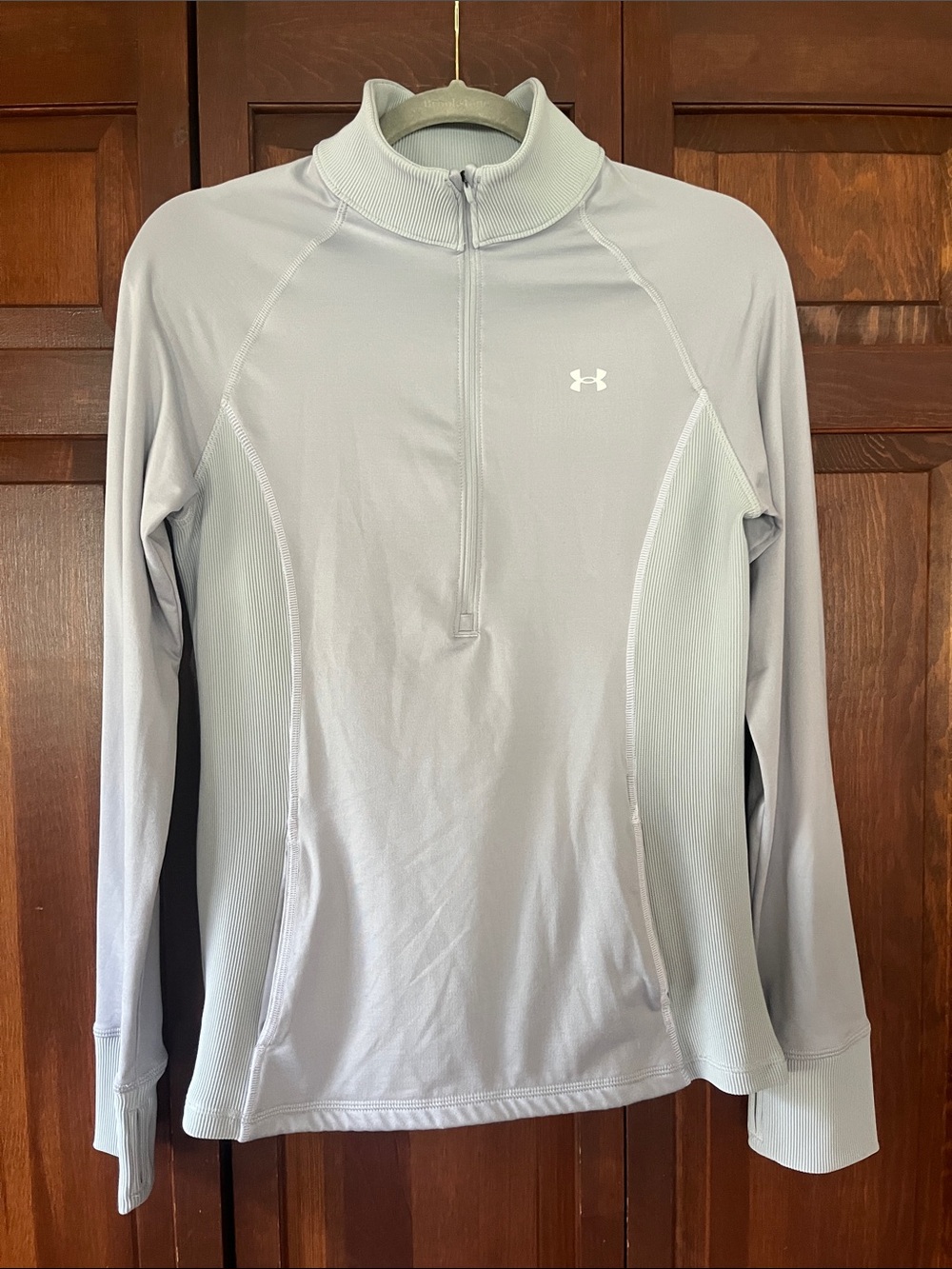 Under Armour Light Gray Women's Half-Zip Performance Pullover